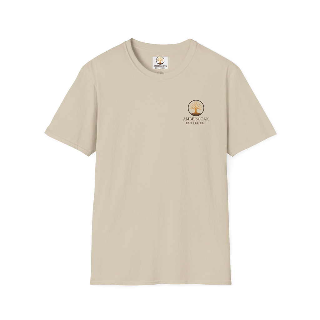 T-Shirt — Amber & Oak Coffee Co. Logo Tee