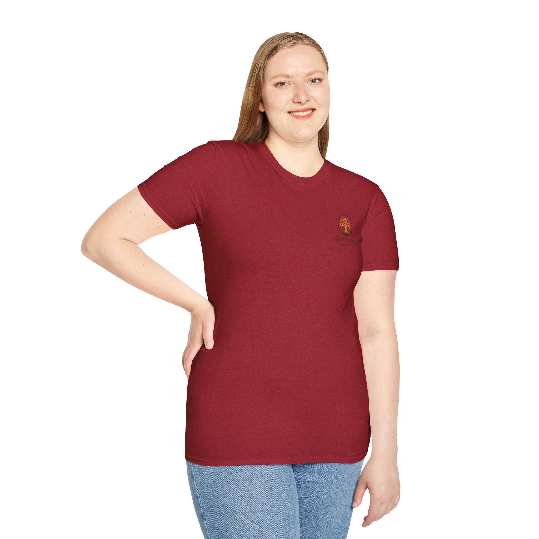 T-Shirt — Amber & Oak Coffee Co. Logo Tee