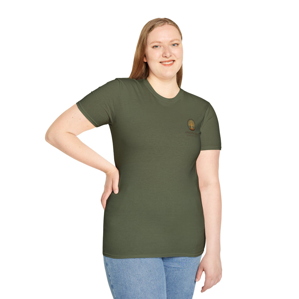 T-Shirt — Amber & Oak Coffee Co. Logo Tee