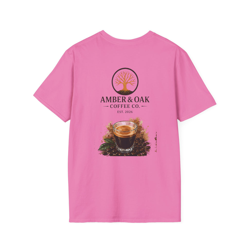 T-Shirt — Amber & Oak Coffee Co. Logo Tee