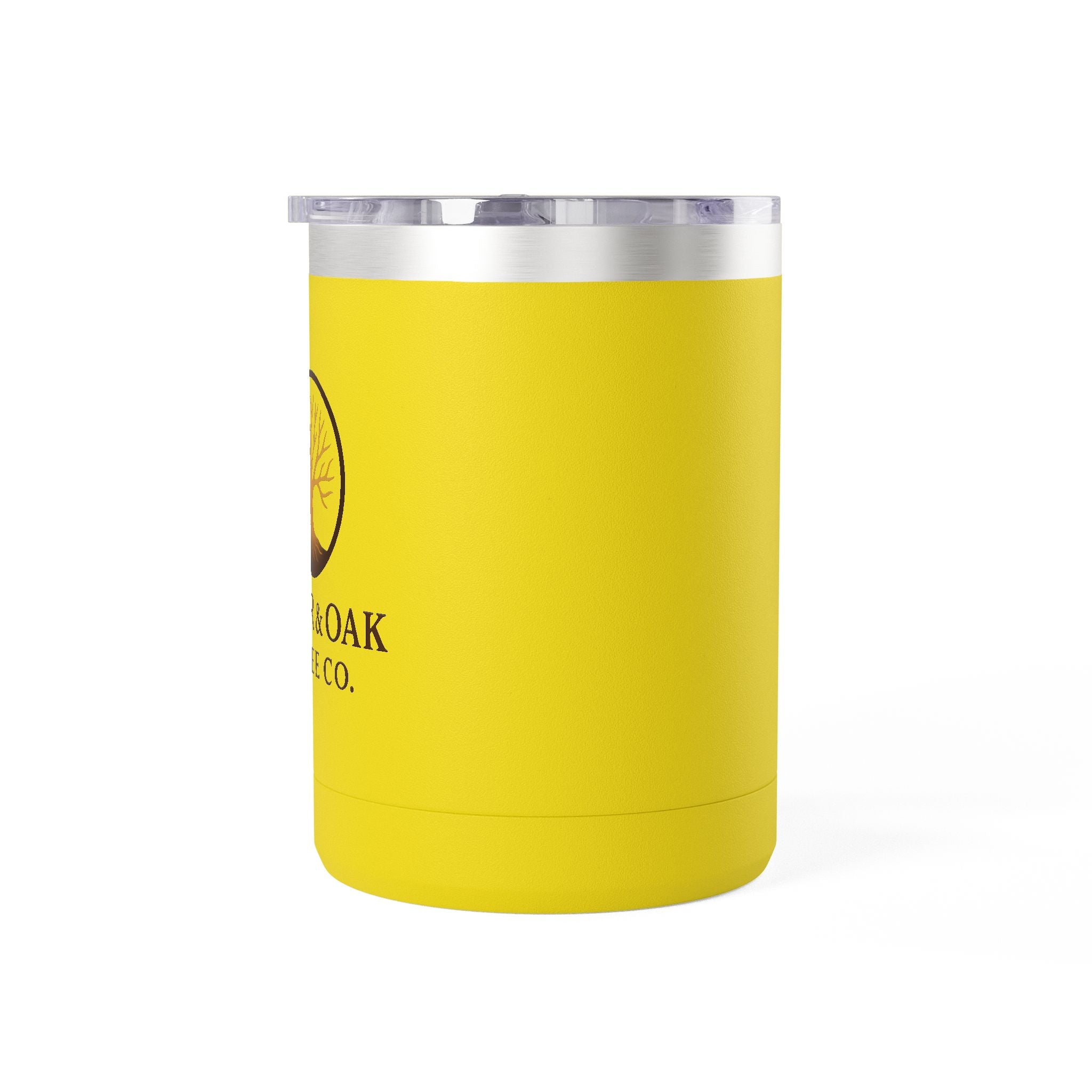 15oz Oak Tree Coffee Tumbler – Rustic Nature Camping Mug