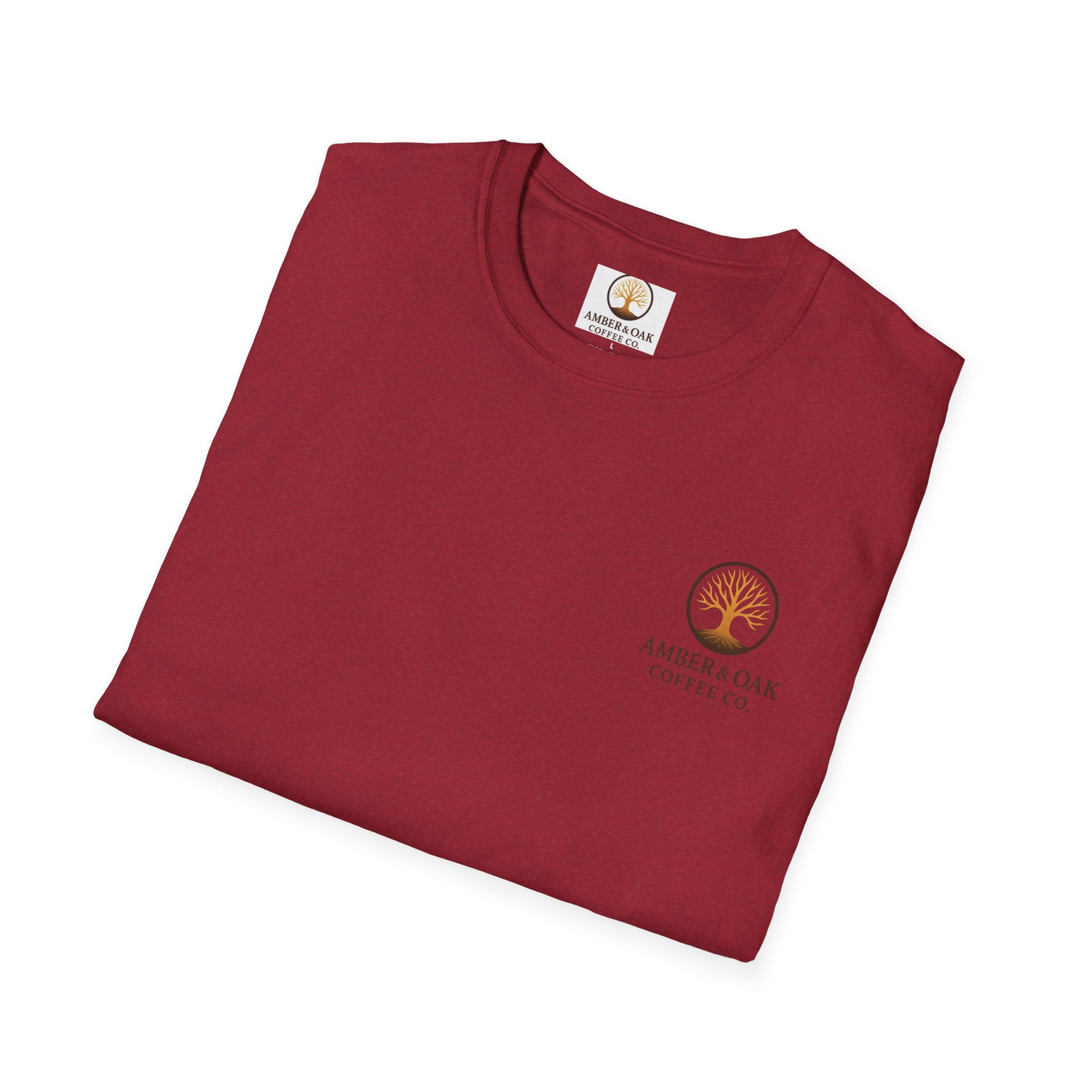T-Shirt — Amber & Oak Coffee Co. Logo Tee