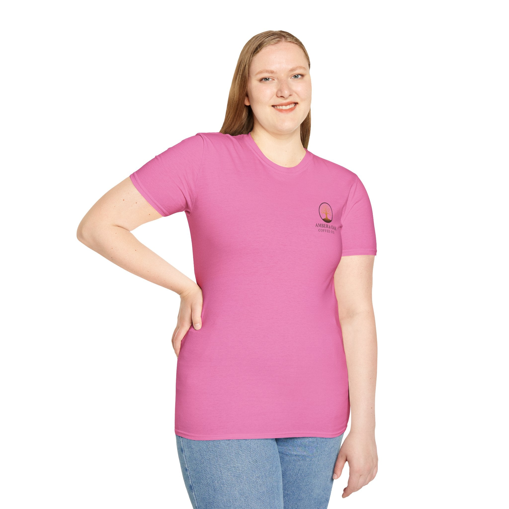 T-Shirt — Amber & Oak Coffee Co. Logo Tee