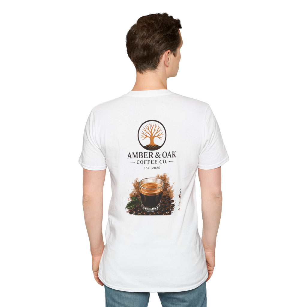 T-Shirt — Amber & Oak Coffee Co. Logo Tee