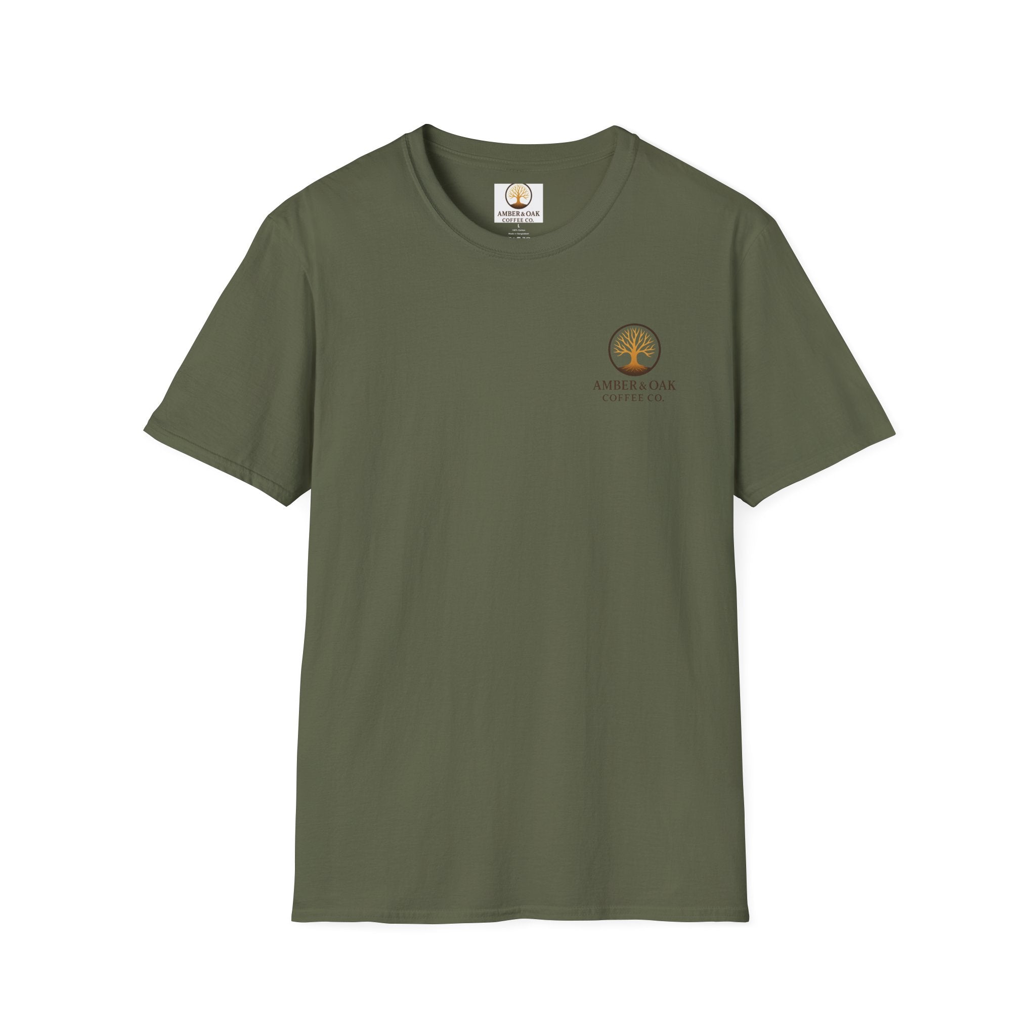 T-Shirt — Amber & Oak Coffee Co. Logo Tee