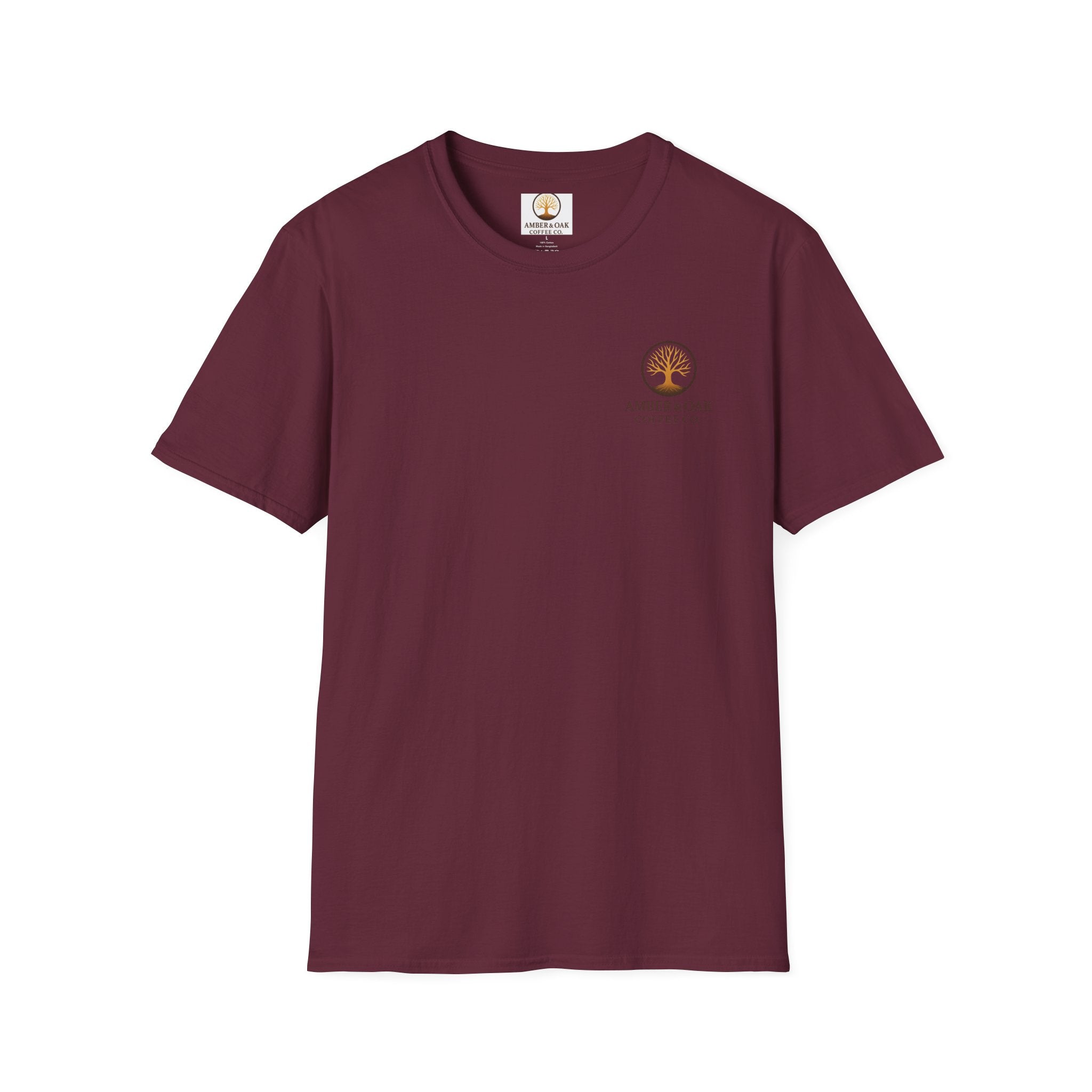 T-Shirt — Amber & Oak Coffee Co. Logo Tee