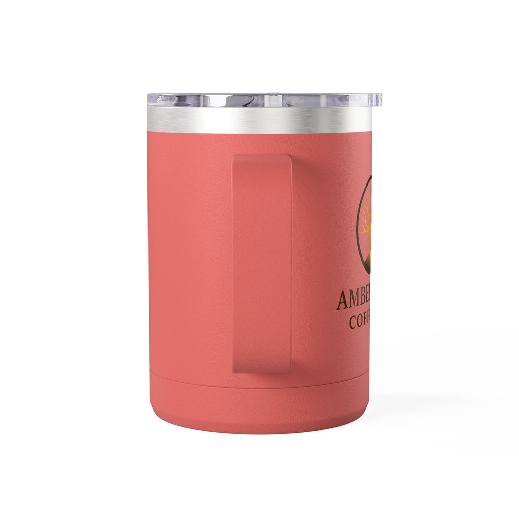 15oz Oak Tree Coffee Tumbler – Rustic Nature Camping Mug