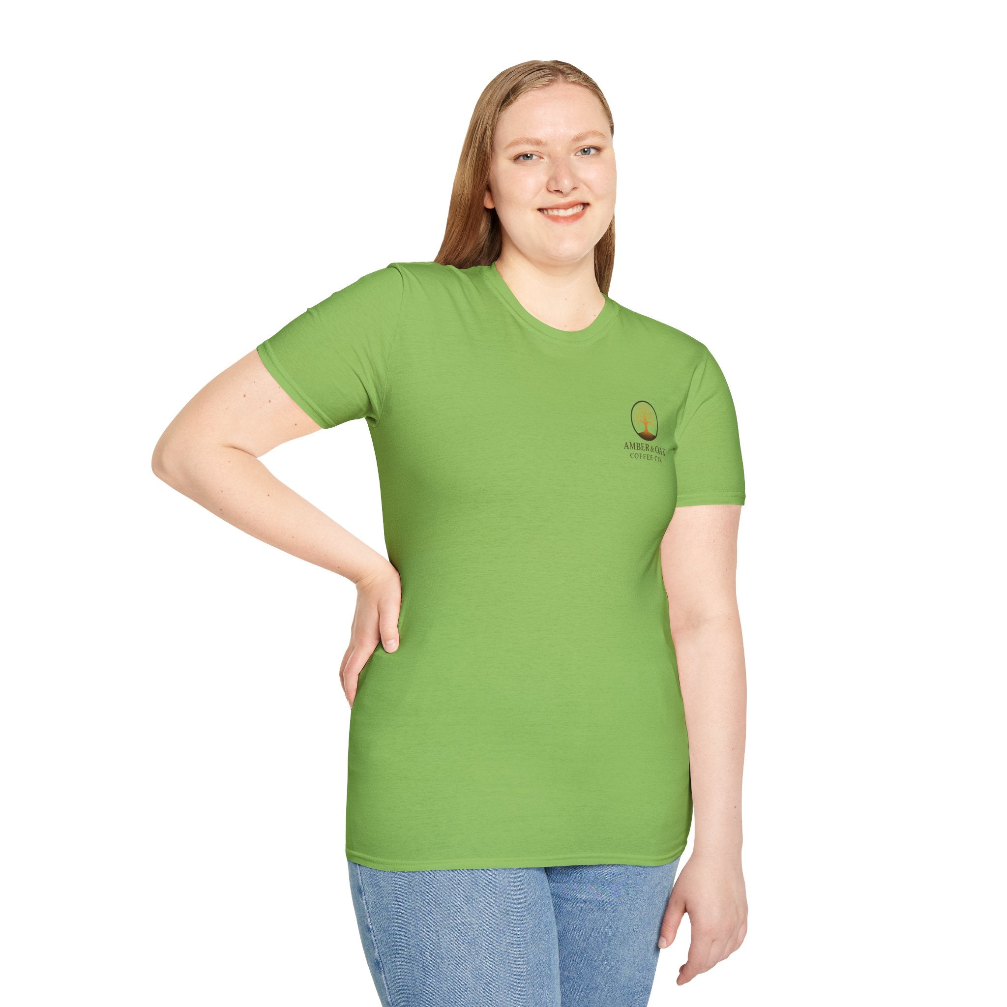 T-Shirt — Amber & Oak Coffee Co. Logo Tee
