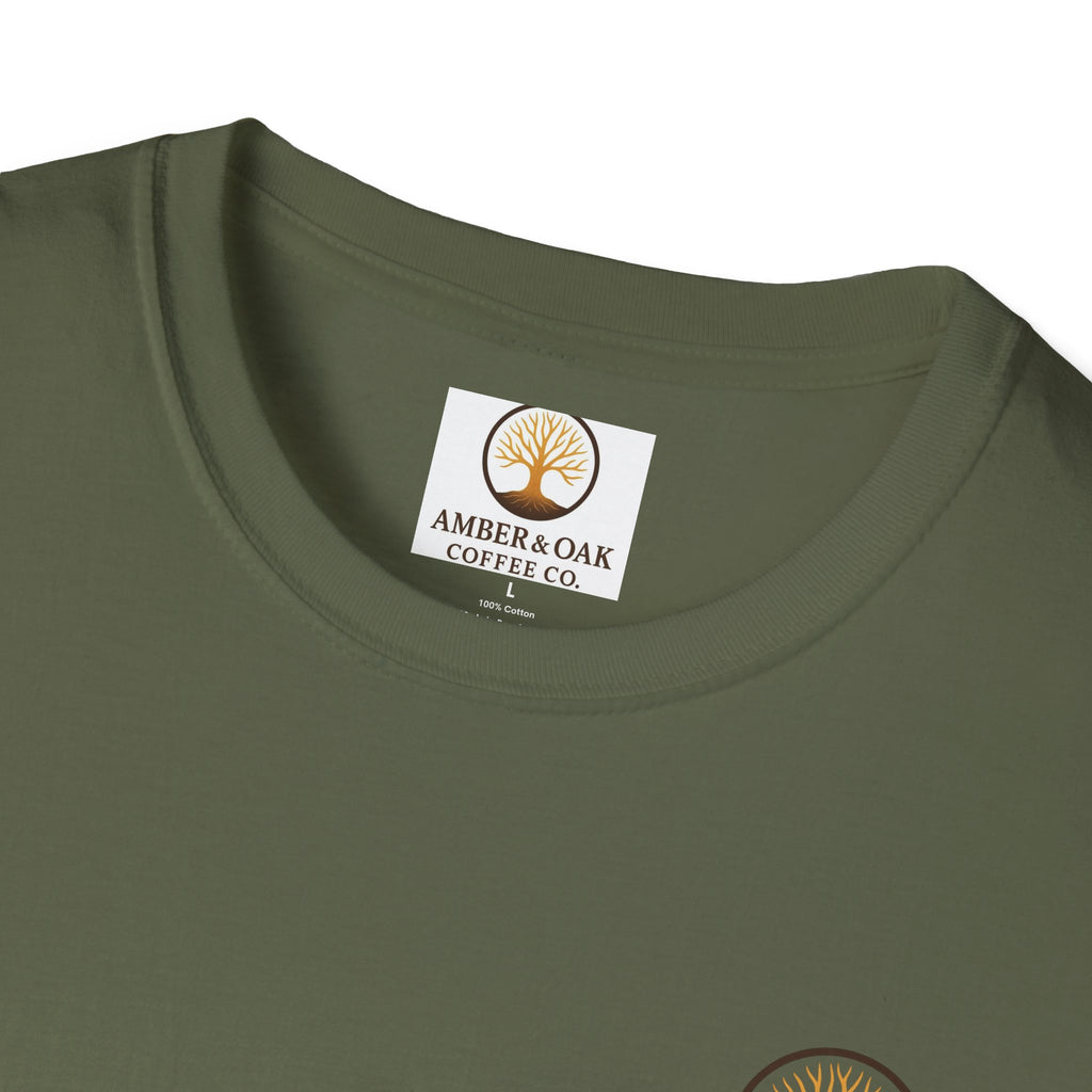 T-Shirt — Amber & Oak Coffee Co. Logo Tee