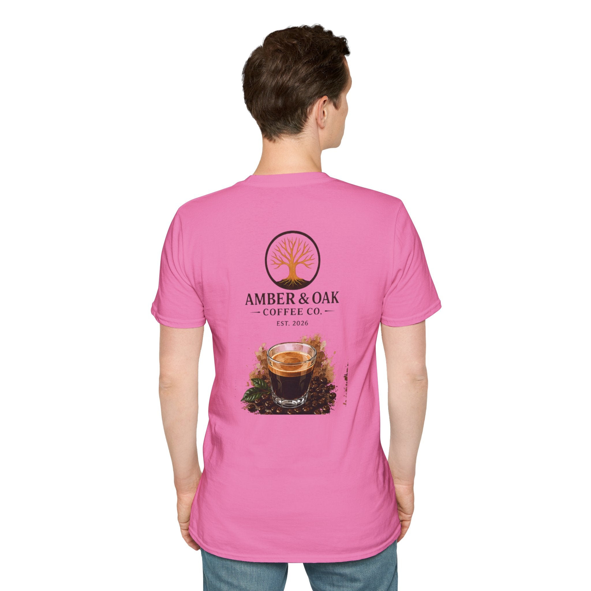 T-Shirt — Amber & Oak Coffee Co. Logo Tee