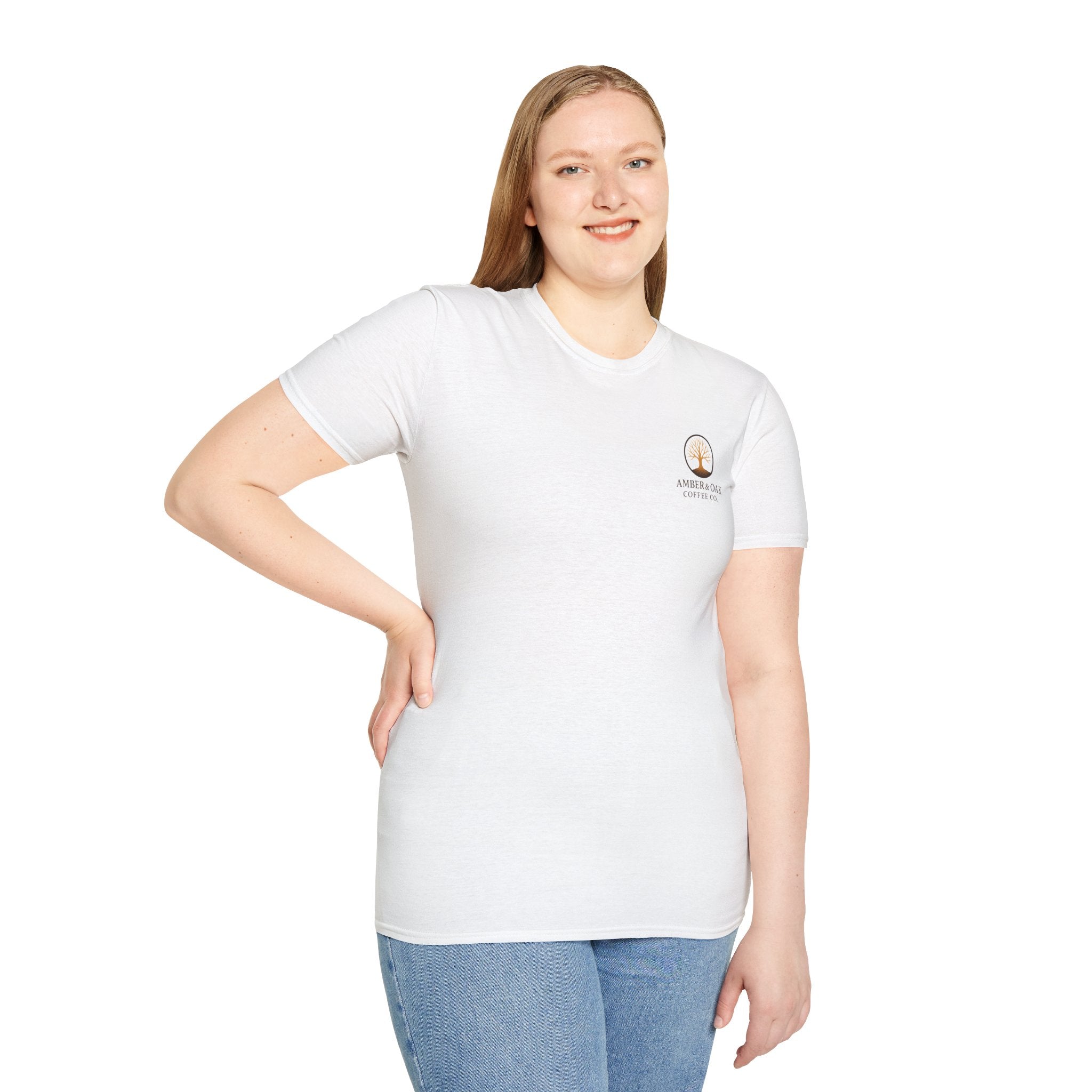 T-Shirt — Amber & Oak Coffee Co. Logo Tee