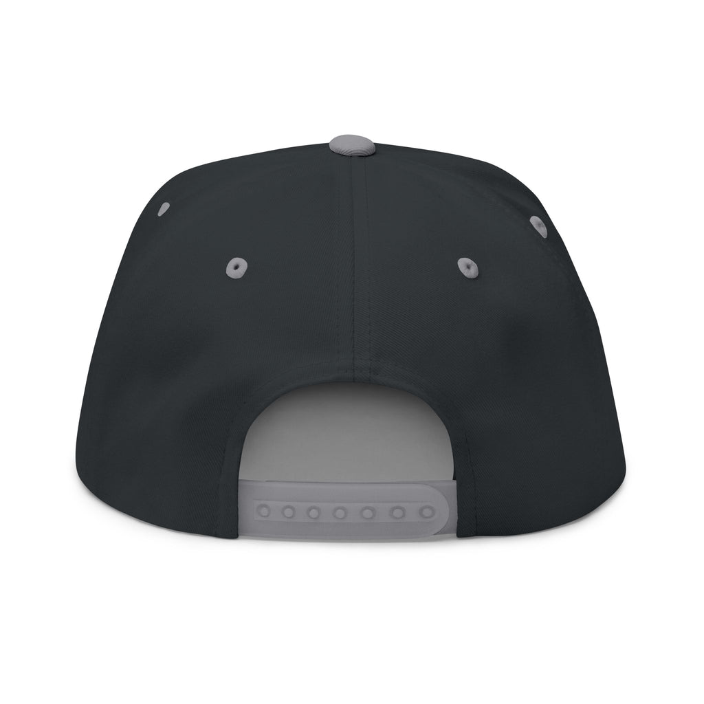 Embroidered Flat Bill Cap — Amber & Oak Coffee Co. Logo