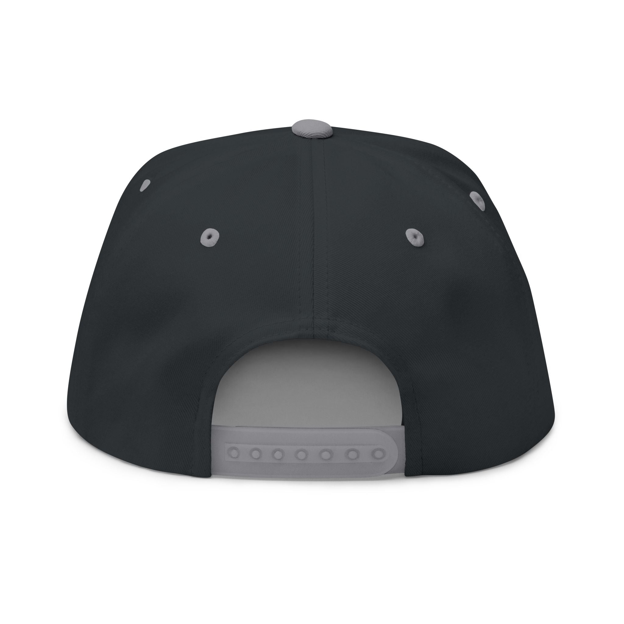 Embroidered Flat Bill Cap — Amber & Oak Coffee Co. Logo