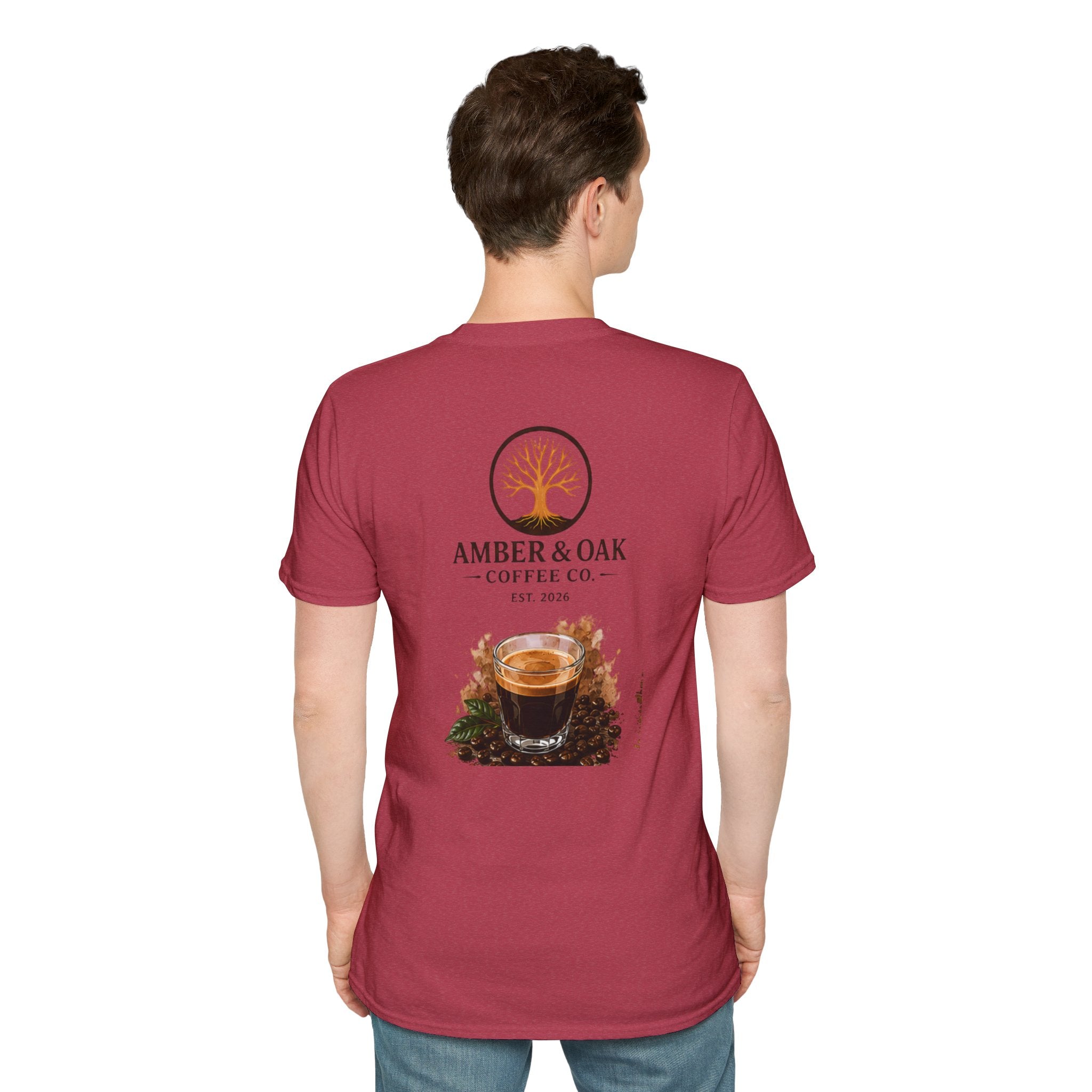 T-Shirt — Amber & Oak Coffee Co. Logo Tee
