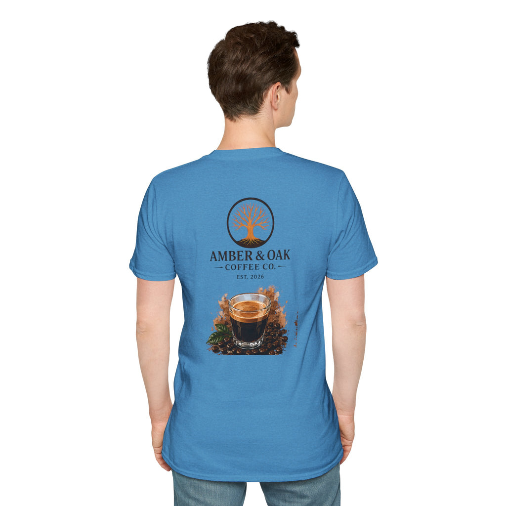 T-Shirt — Amber & Oak Coffee Co. Logo Tee