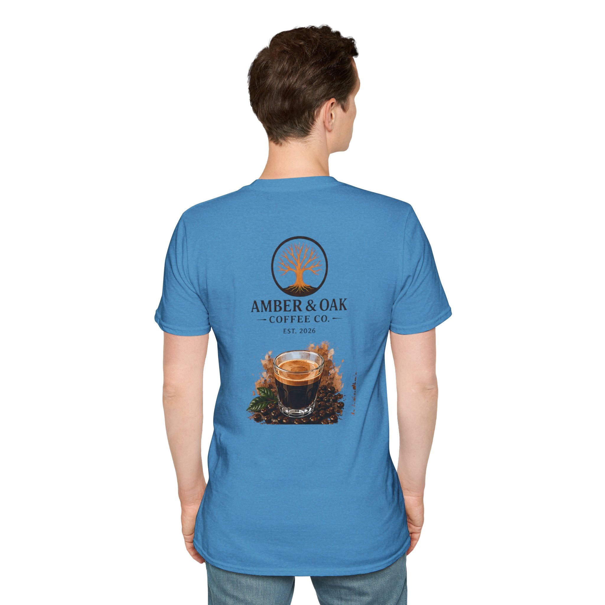 T-Shirt — Amber & Oak Coffee Co. Logo Tee