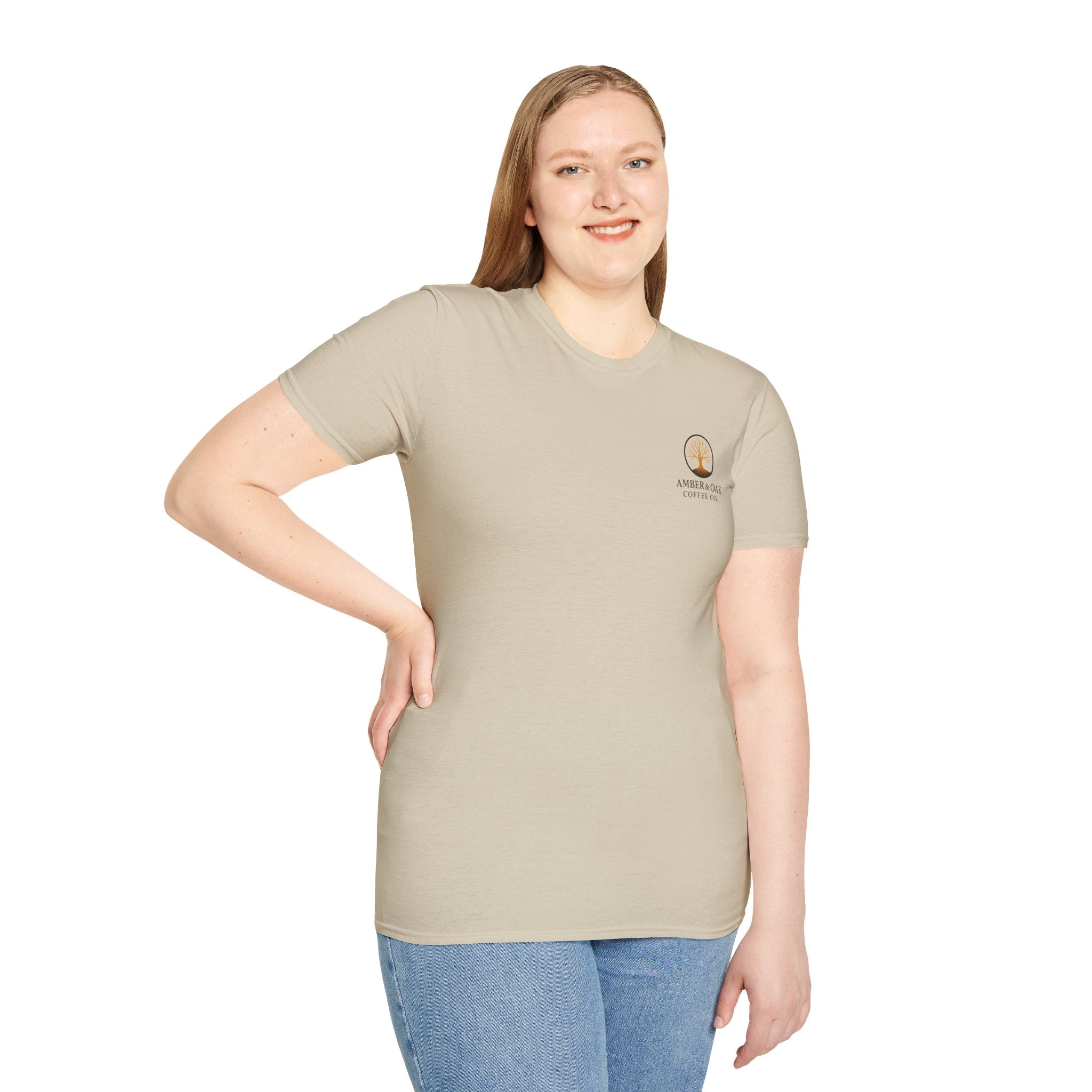 T-Shirt — Amber & Oak Coffee Co. Logo Tee