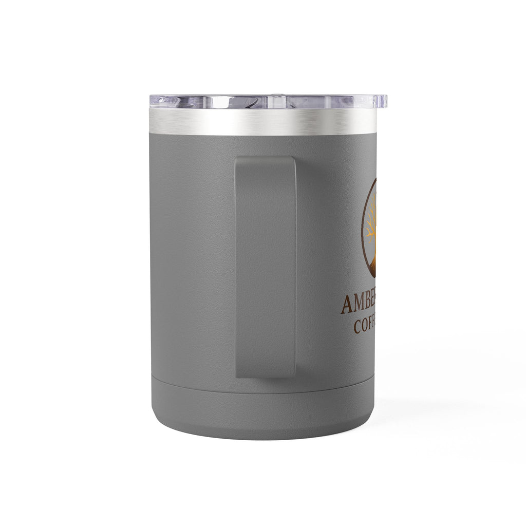 15oz Oak Tree Coffee Tumbler – Rustic Nature Camping Mug