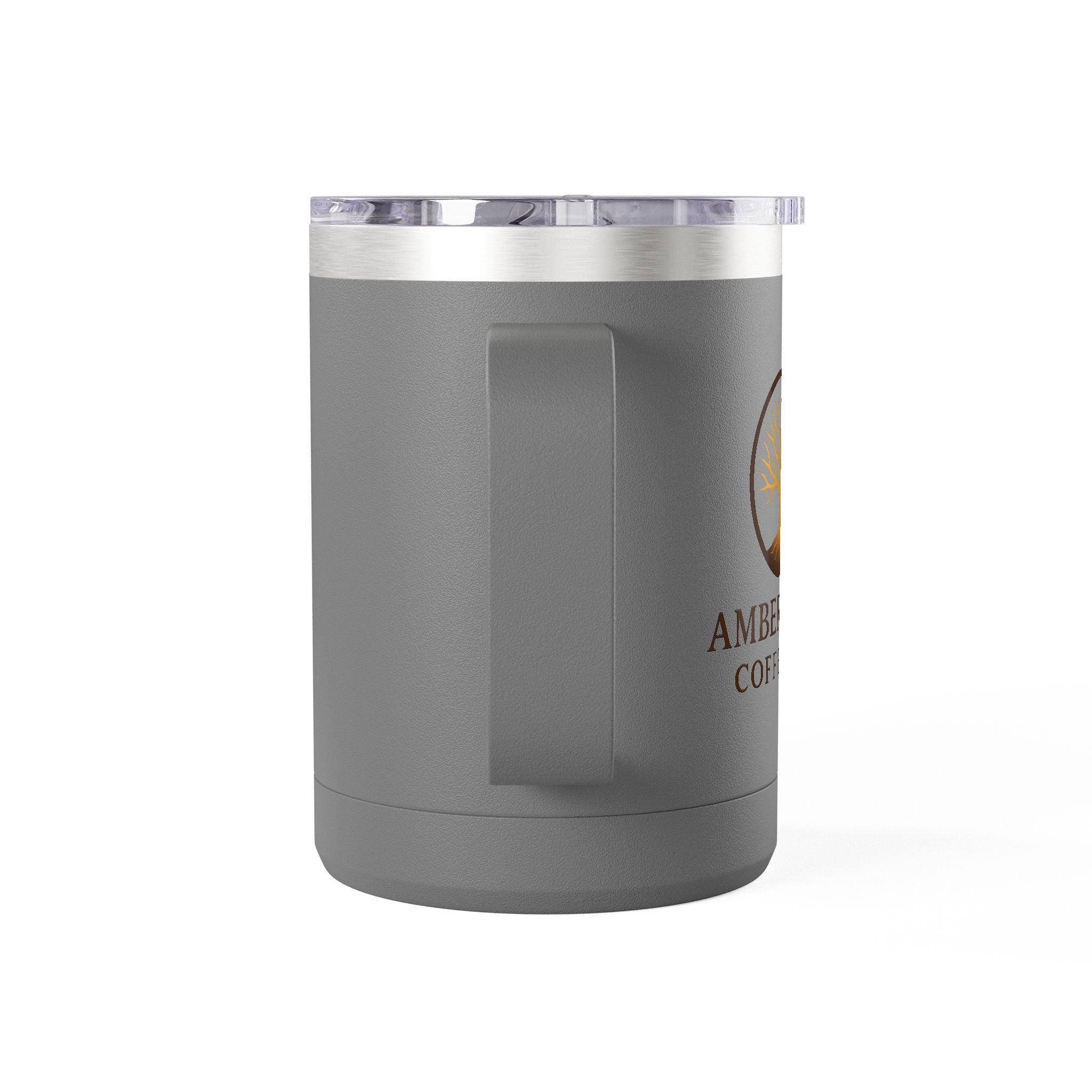 15oz Oak Tree Coffee Tumbler – Rustic Nature Camping Mug