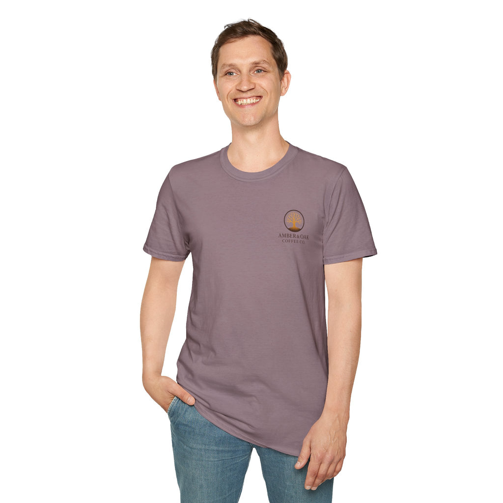 T-Shirt — Amber & Oak Coffee Co. Logo Tee
