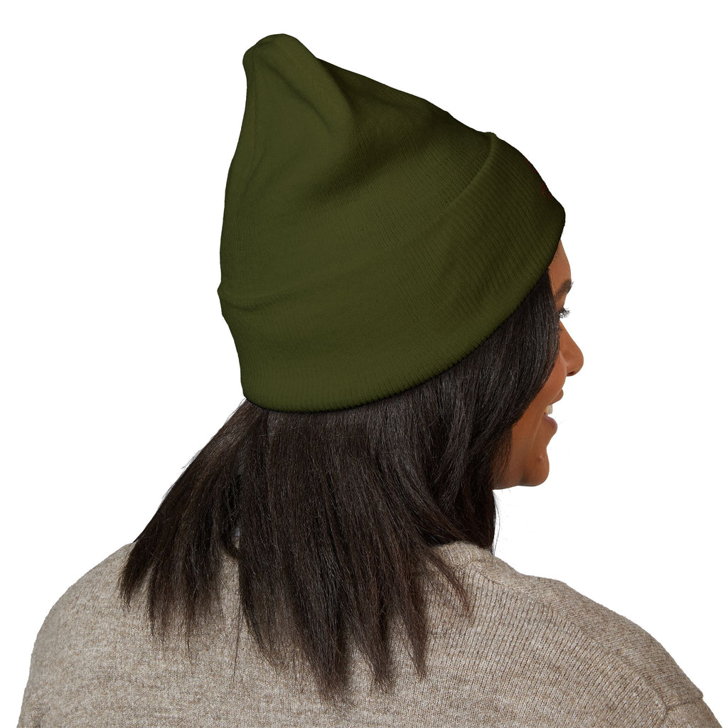 Embroidered Amber & Oak Coffee Co. Classic Cuffed Beanie