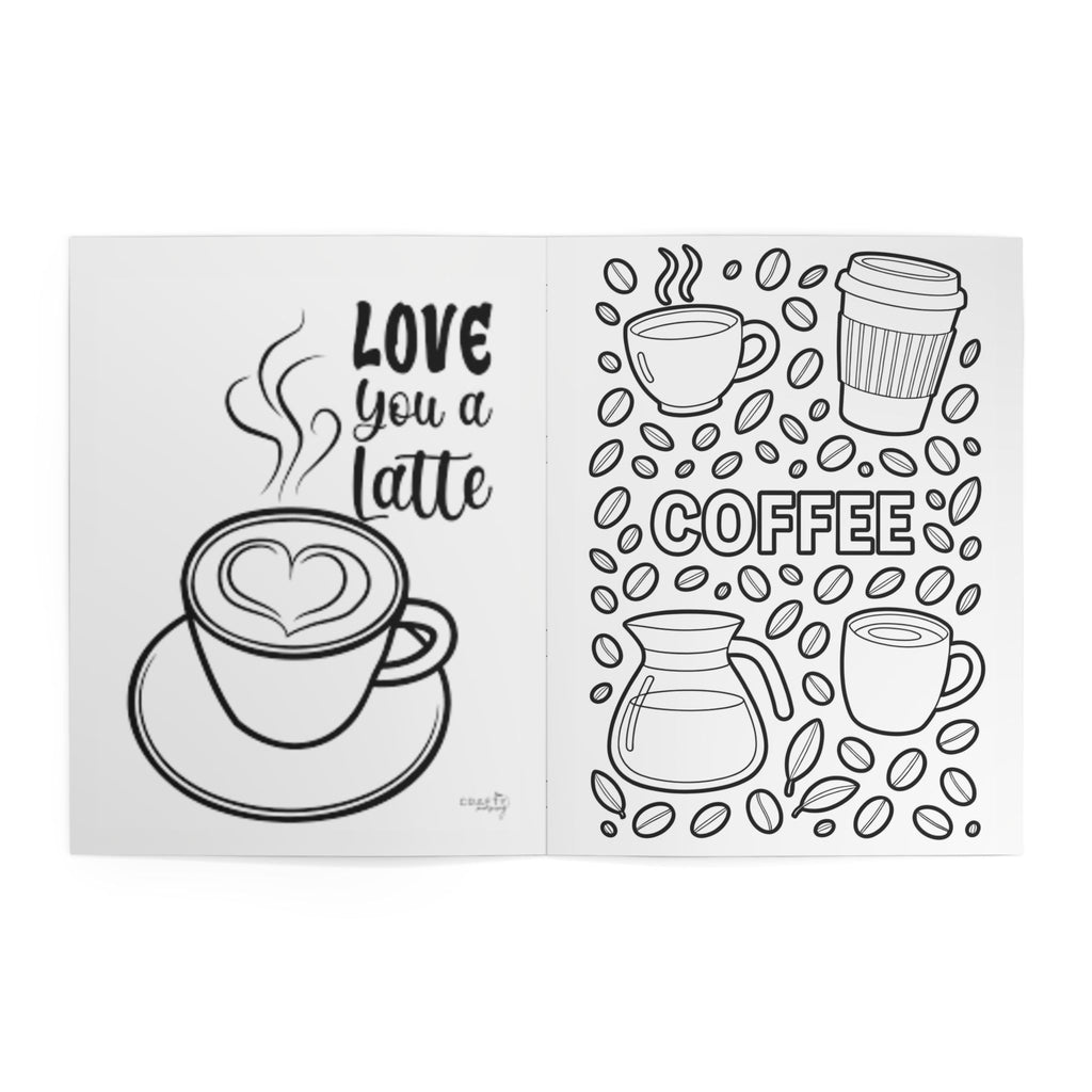 Kids Coloring Book — Amber & Oak Coffee Co. Branded Activity Book