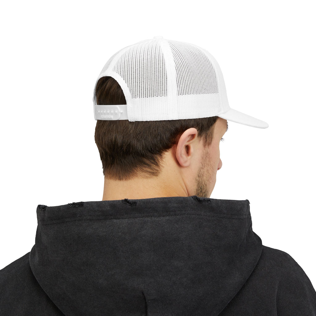 Coffee Logo Trucker Cap — Amber & Oak Coffee Co. Snapback