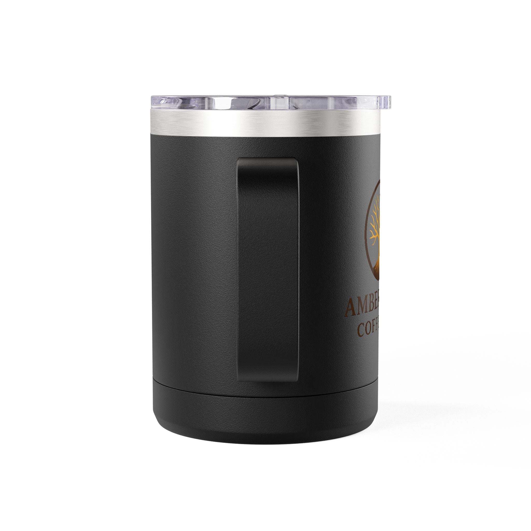 15oz Oak Tree Coffee Tumbler – Rustic Nature Camping Mug