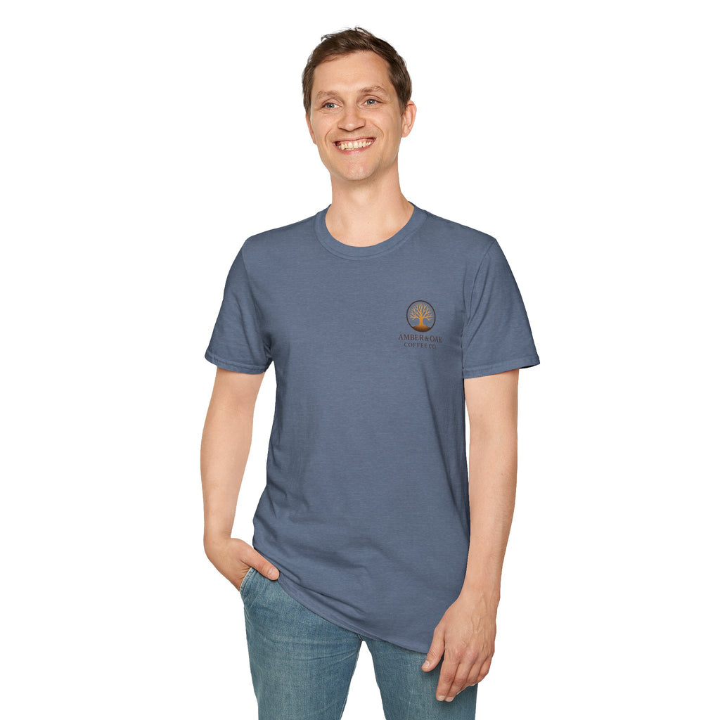 T-Shirt — Amber & Oak Coffee Co. Logo Tee