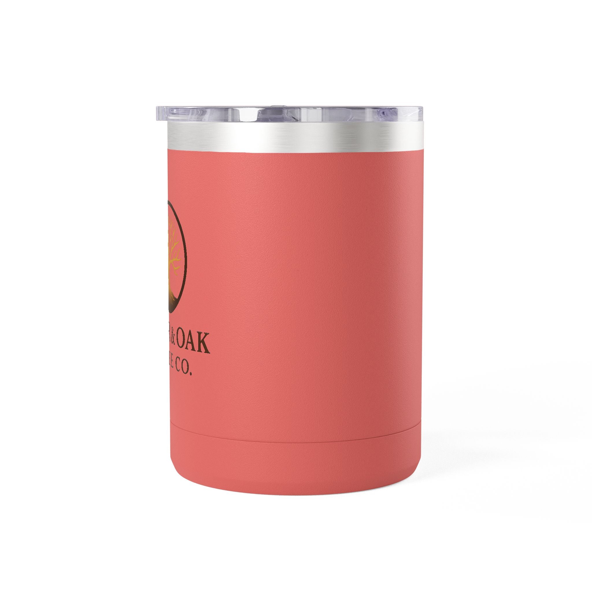 15oz Oak Tree Coffee Tumbler – Rustic Nature Camping Mug