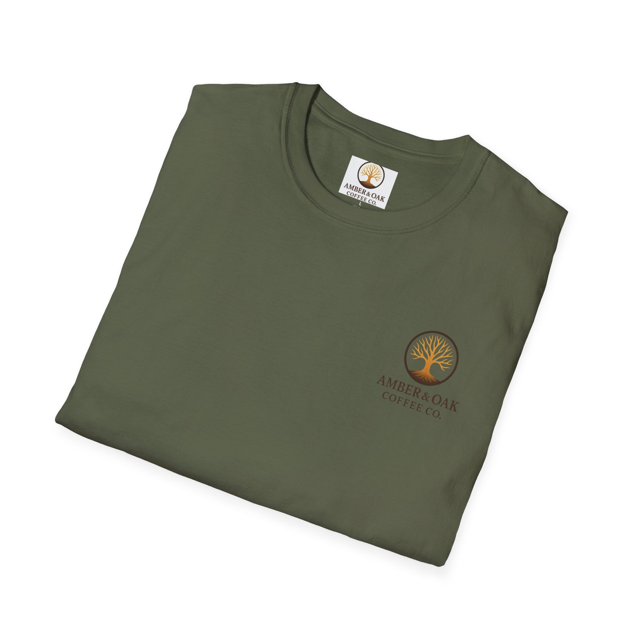 T-Shirt — Amber & Oak Coffee Co. Logo Tee