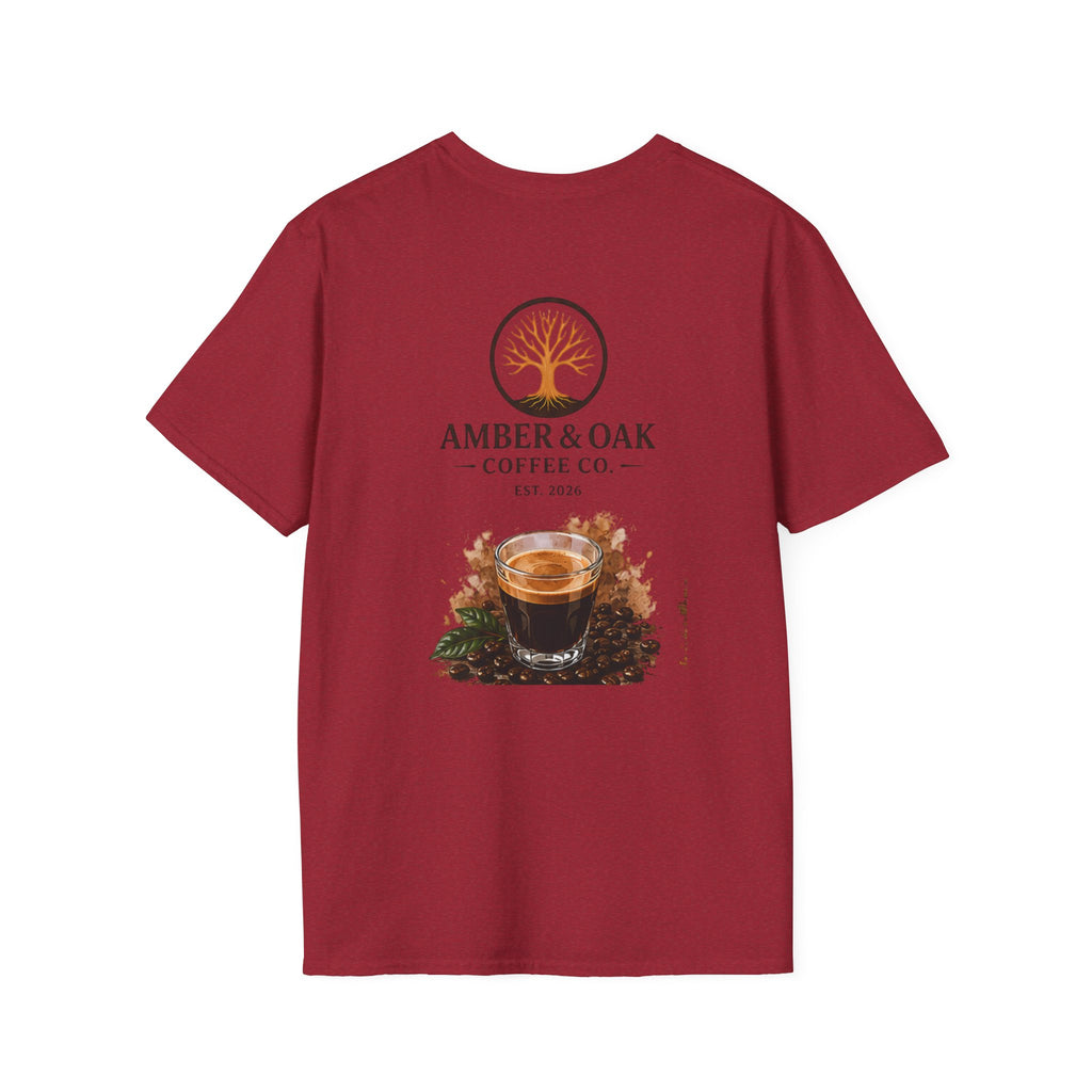 T-Shirt — Amber & Oak Coffee Co. Logo Tee