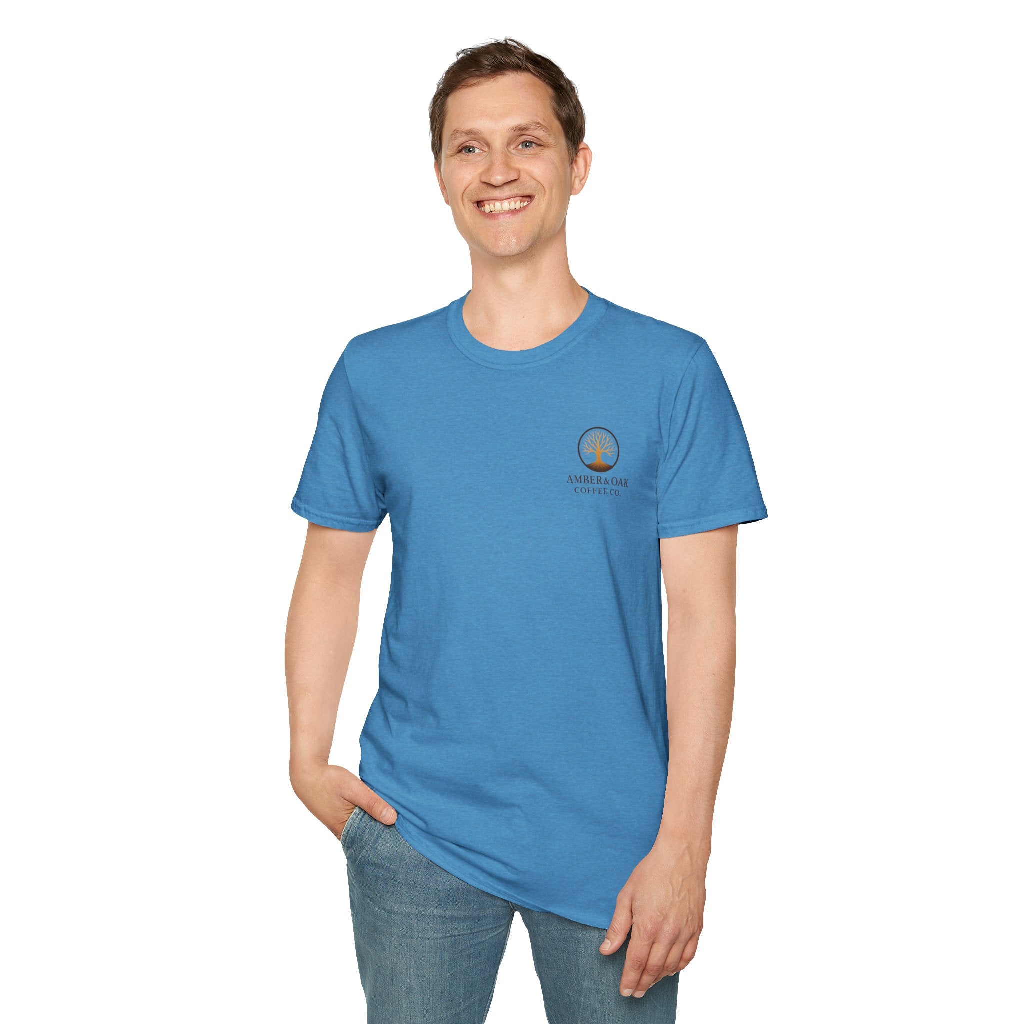 T-Shirt — Amber & Oak Coffee Co. Logo Tee