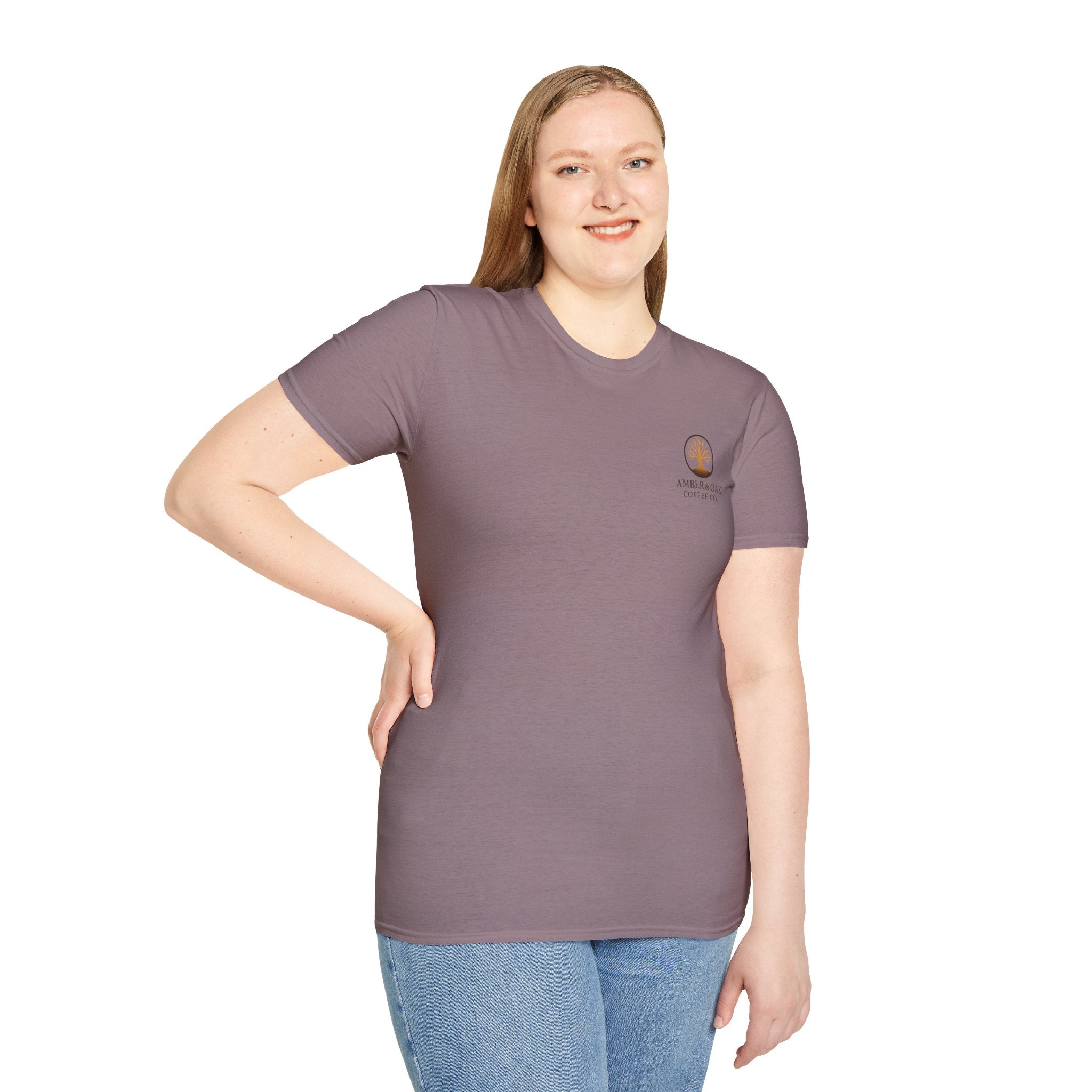 T-Shirt — Amber & Oak Coffee Co. Logo Tee