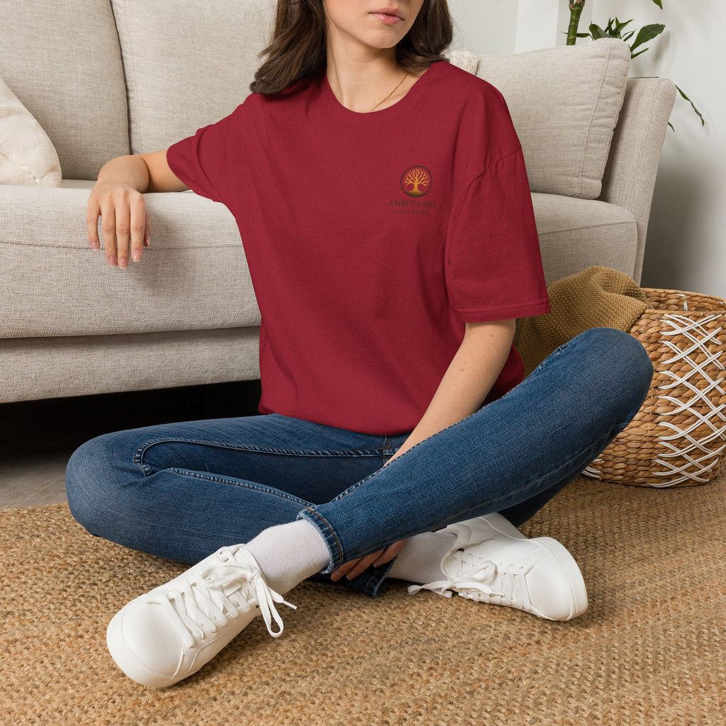 T-Shirt — Amber & Oak Coffee Co. Logo Tee