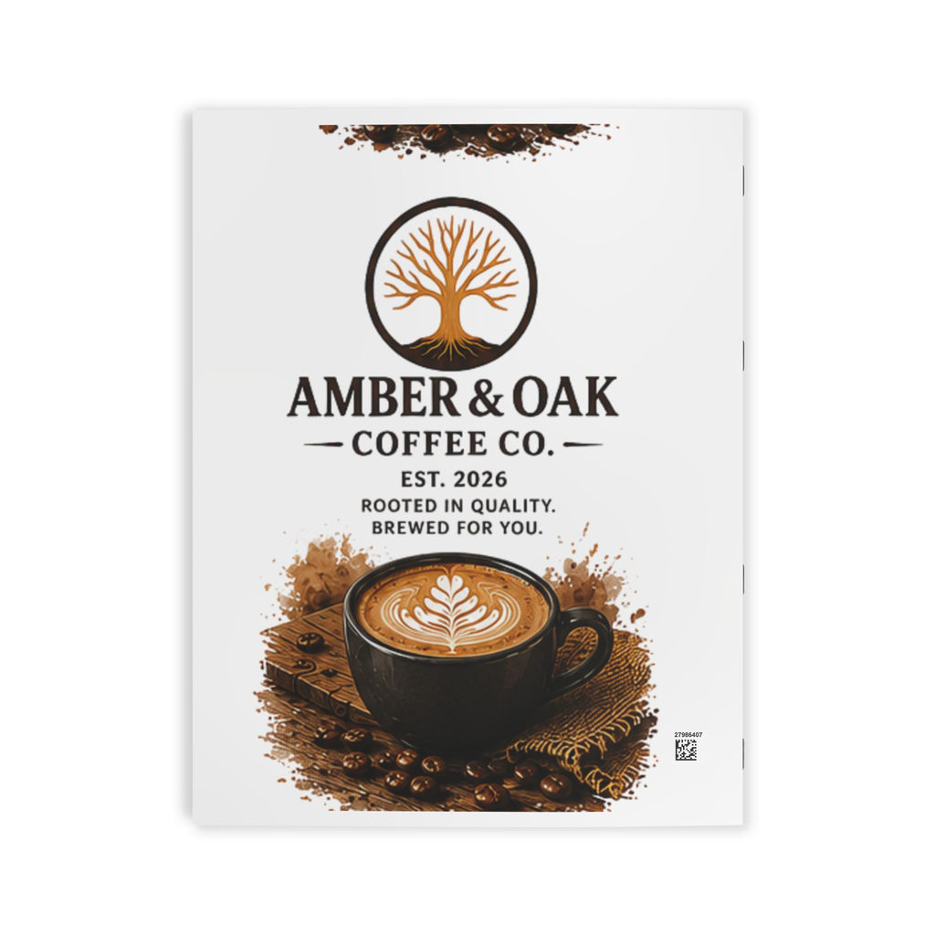 Kids Coloring Book — Amber & Oak Coffee Co. Branded Activity Book