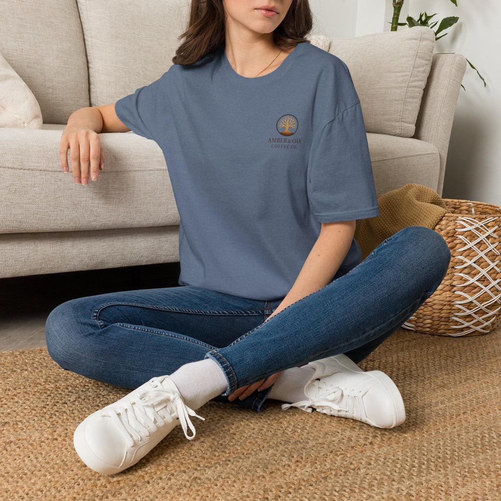 T-Shirt — Amber & Oak Coffee Co. Logo Tee