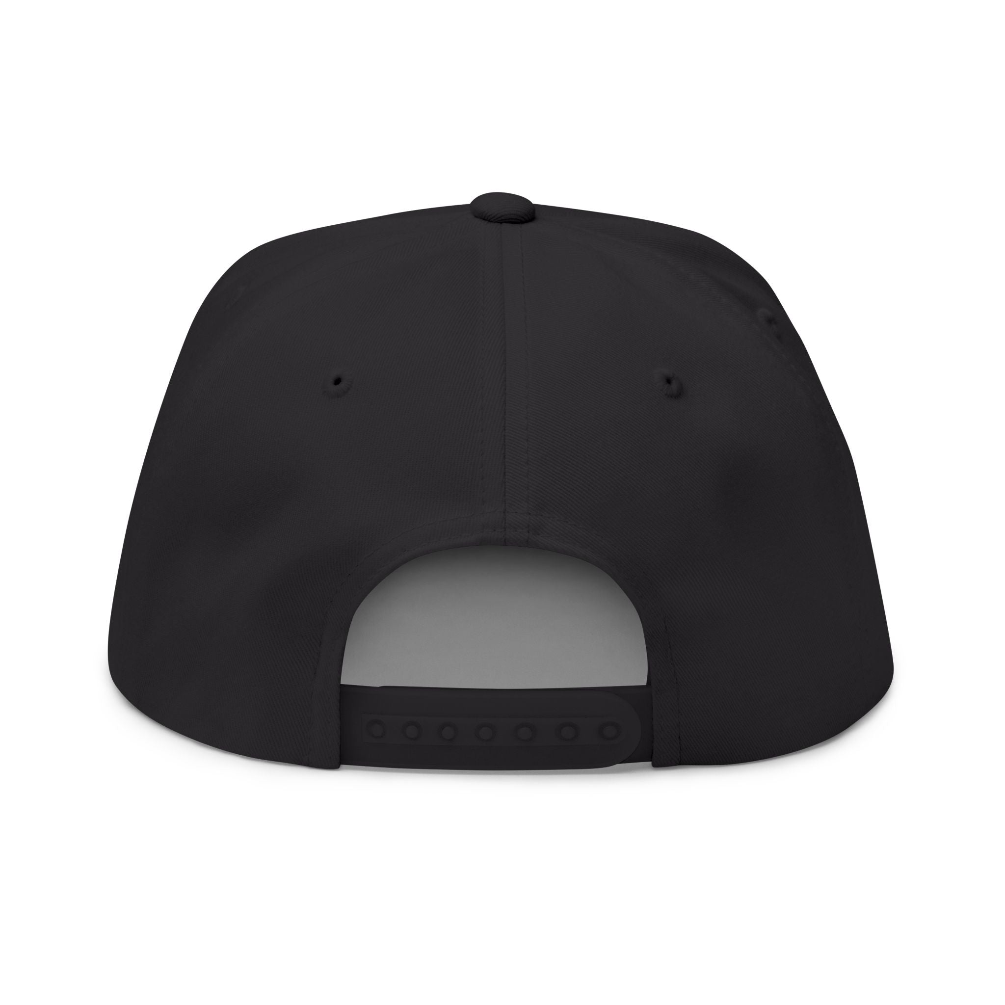Embroidered Flat Bill Cap — Amber & Oak Coffee Co. Logo