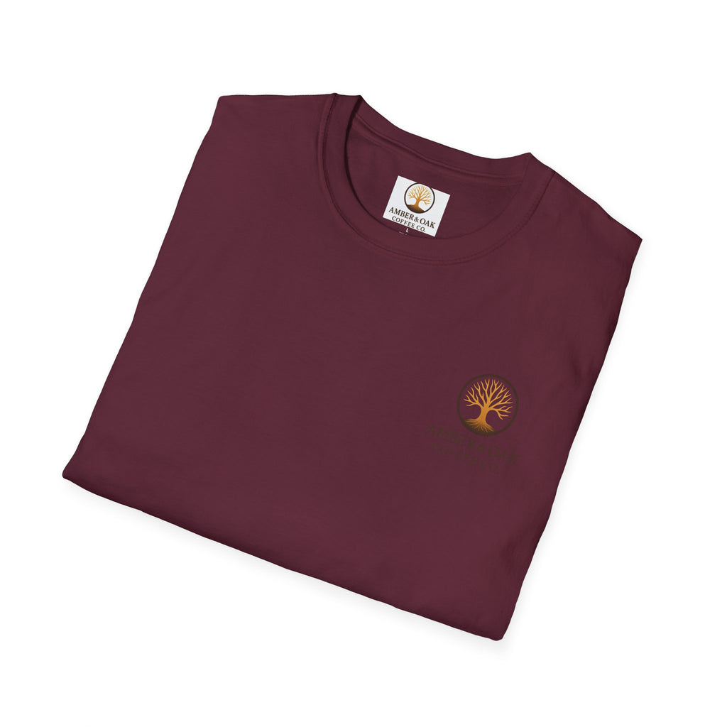 T-Shirt — Amber & Oak Coffee Co. Logo Tee