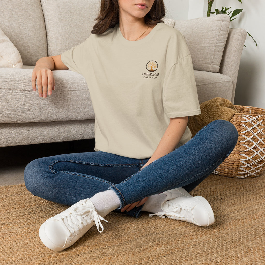 T-Shirt — Amber & Oak Coffee Co. Logo Tee