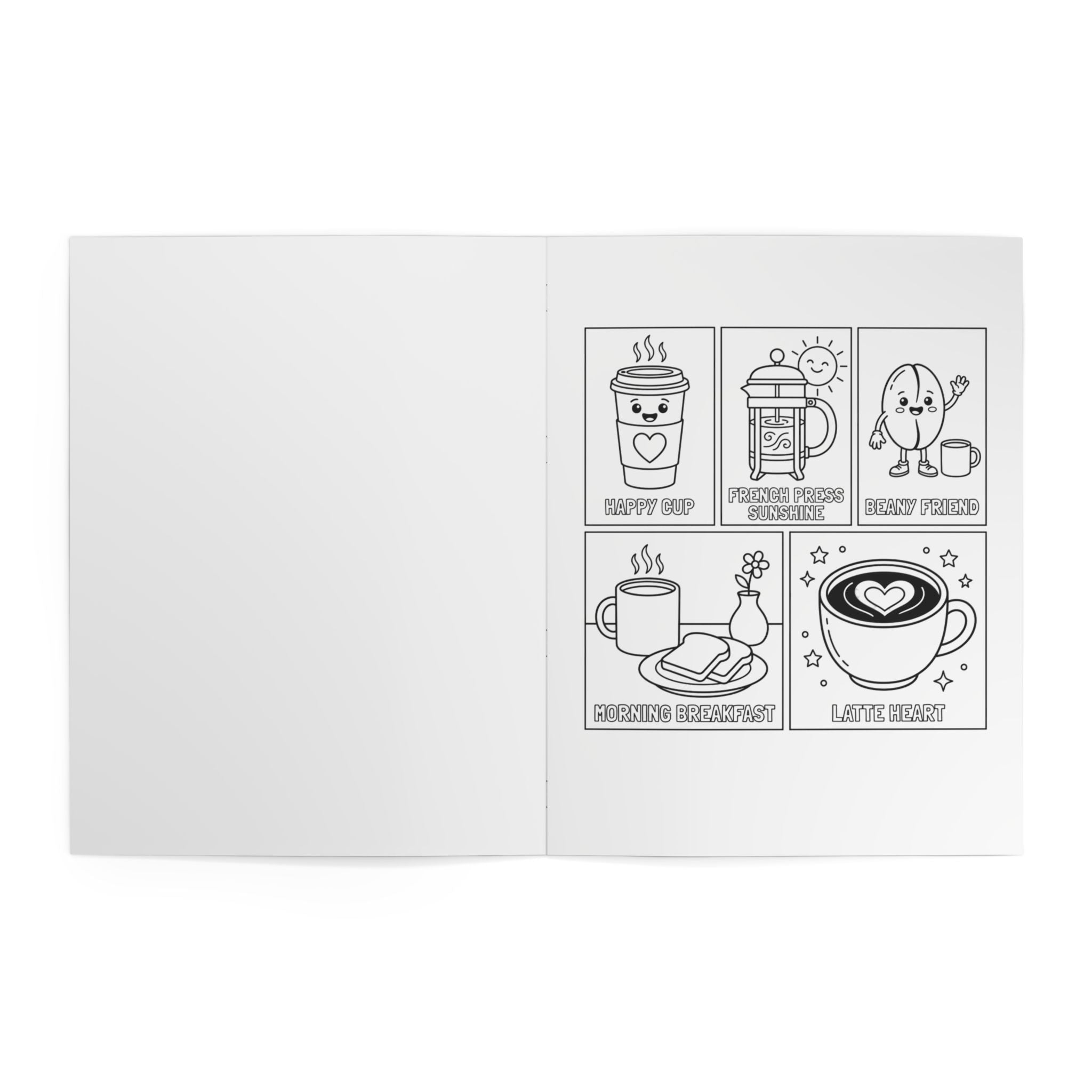 Kids Coloring Book — Amber & Oak Coffee Co. Branded Activity Book