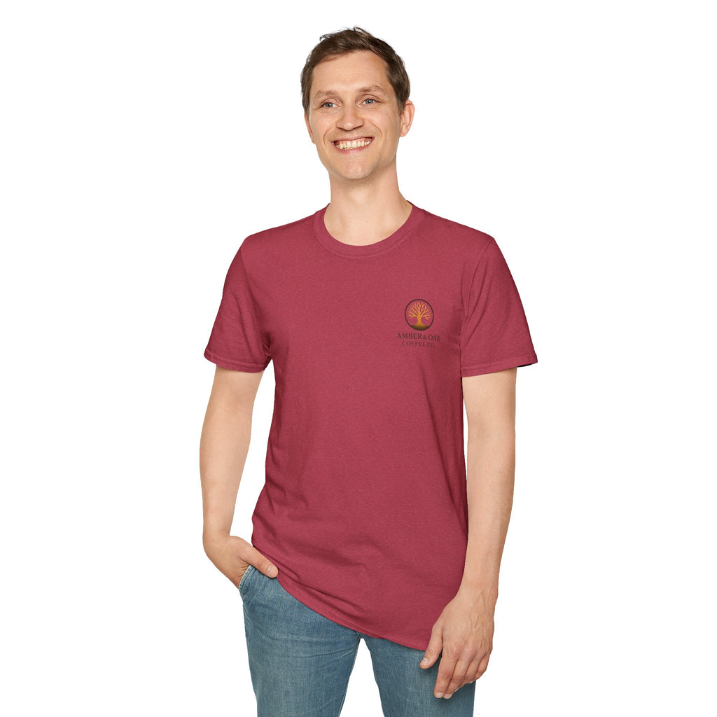 T-Shirt — Amber & Oak Coffee Co. Logo Tee
