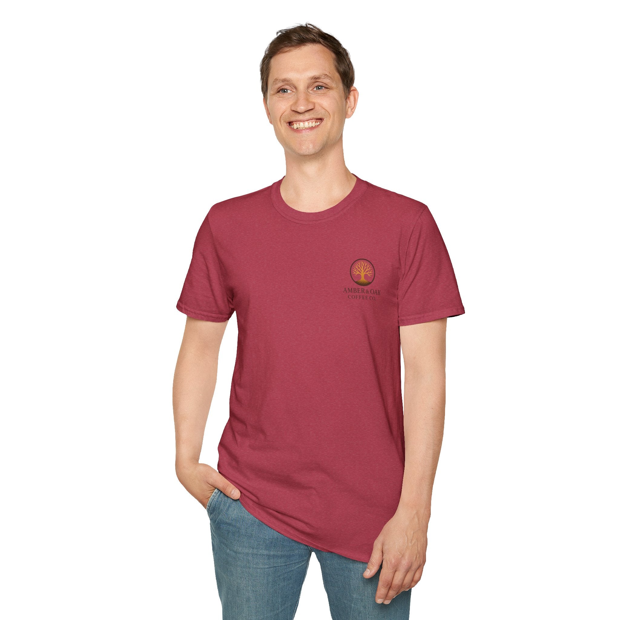 T-Shirt — Amber & Oak Coffee Co. Logo Tee