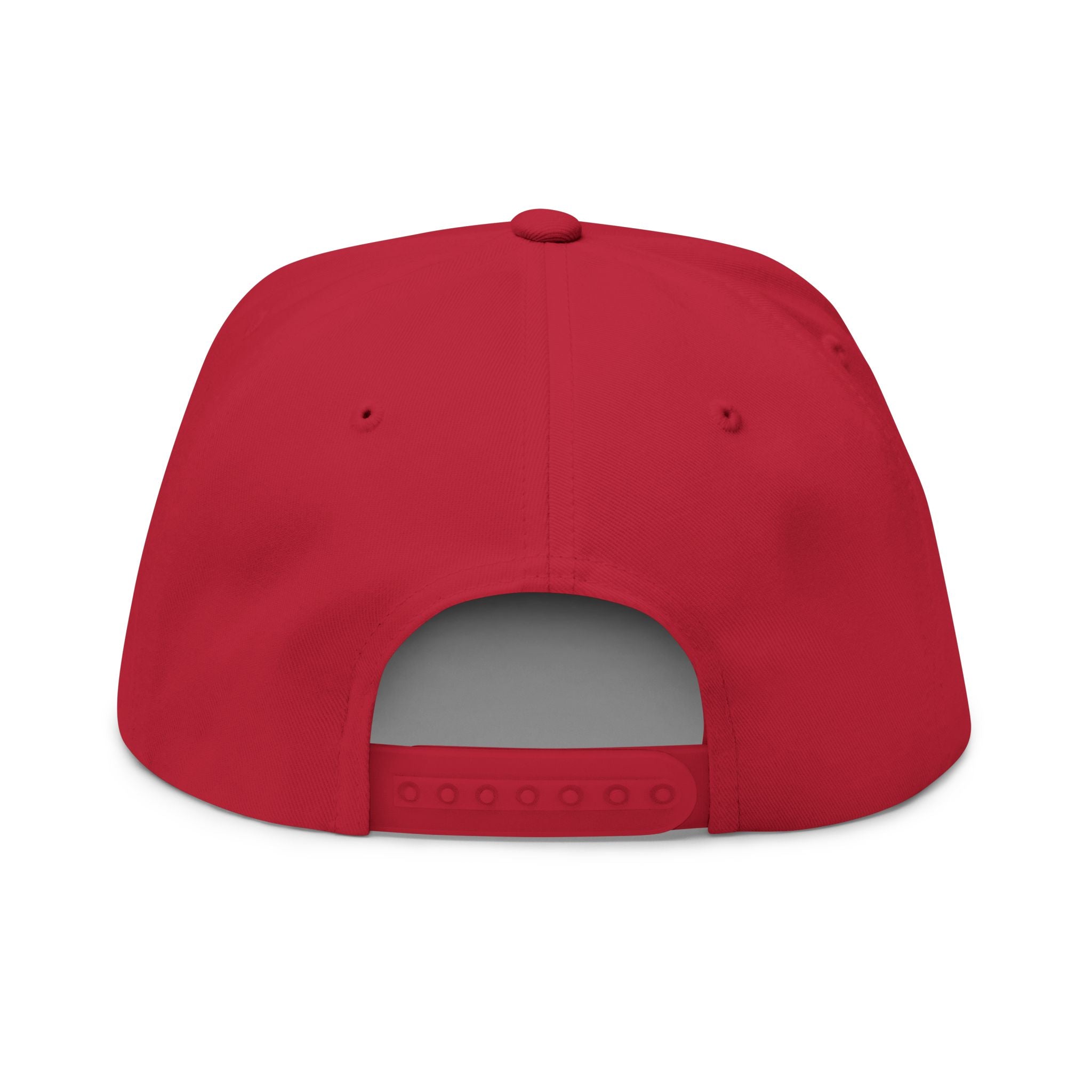 Embroidered Flat Bill Cap — Amber & Oak Coffee Co. Logo