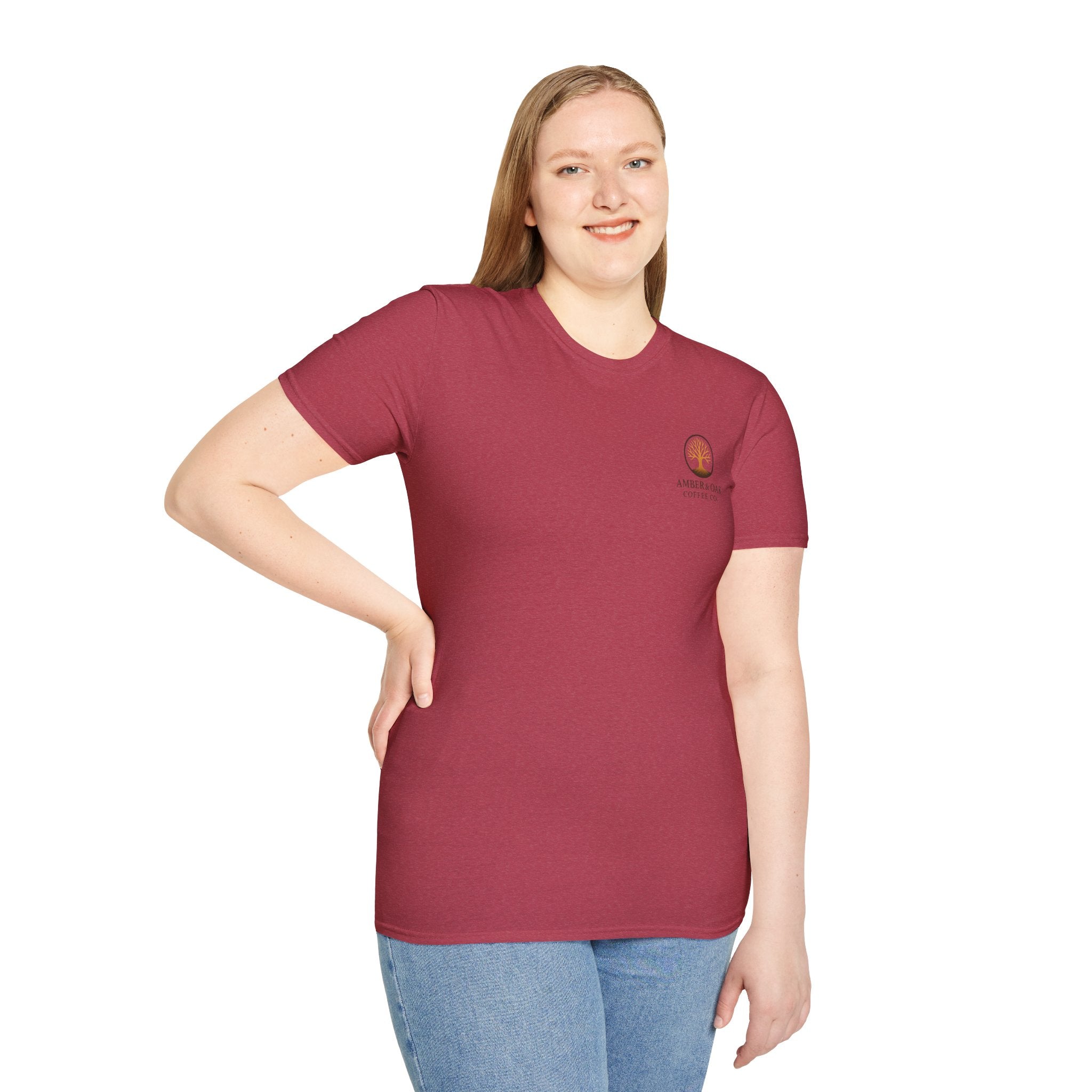 T-Shirt — Amber & Oak Coffee Co. Logo Tee