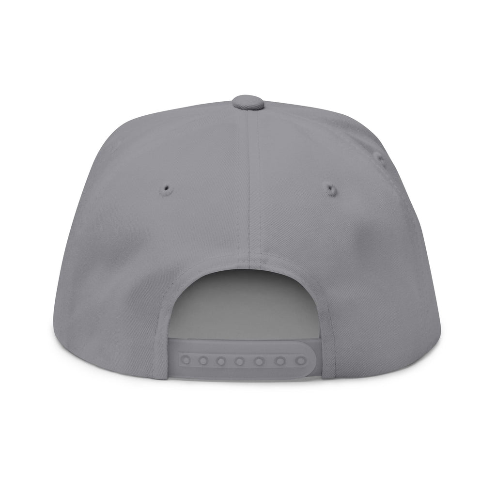 Embroidered Flat Bill Cap — Amber & Oak Coffee Co. Logo