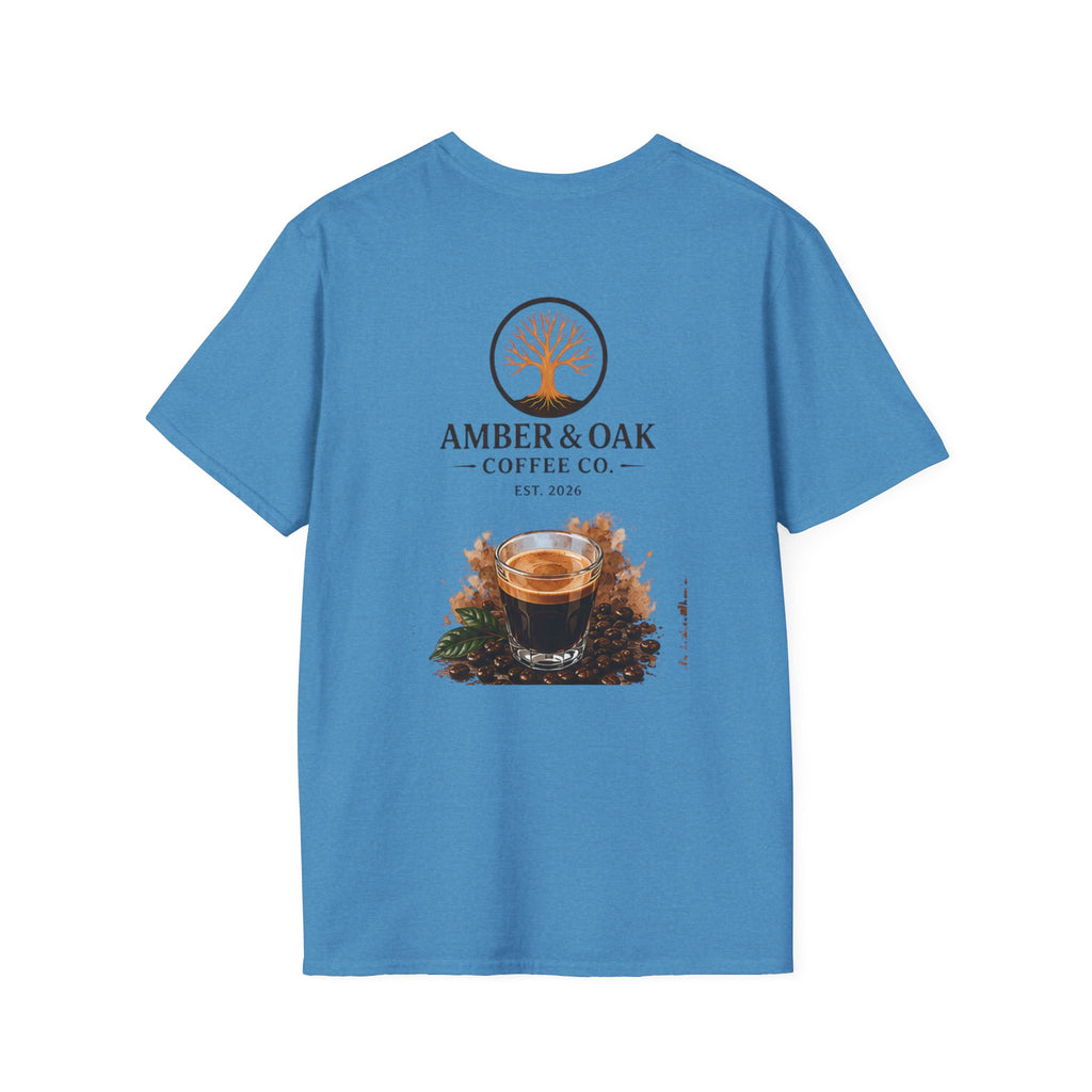 T-Shirt — Amber & Oak Coffee Co. Logo Tee