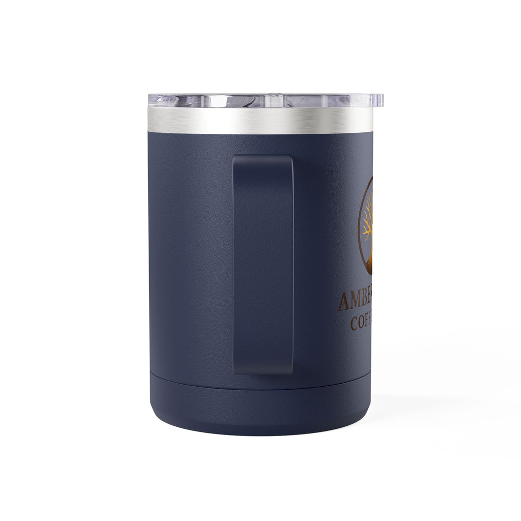 15oz Oak Tree Coffee Tumbler – Rustic Nature Camping Mug