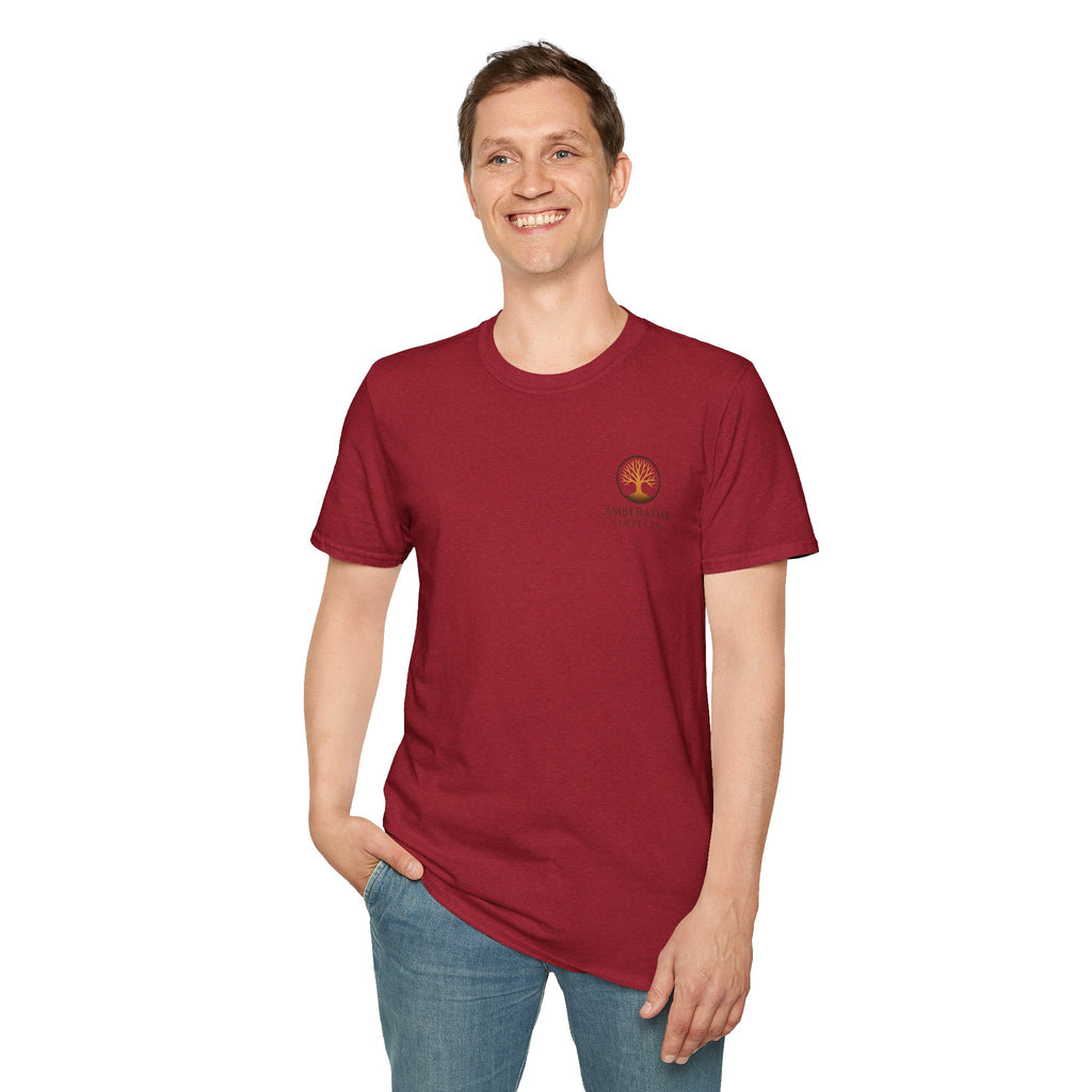 T-Shirt — Amber & Oak Coffee Co. Logo Tee